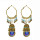 E-5819 Gold Color Bells Indian Jhumka Earrings Women's Vintage Turkey Boho Beads Tassel Earrings Turkish Jewelry