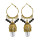 E-5820 Vintage Imitation Pearl Beads Tassel Dangle Earrings Indian Jhumka Hoop Earrings for Women