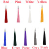 E-4932 10Pcs/Lot 6 Colors Cotton Thread Long Tassel Charm Pendants For Necklace & Earrings Jewelry Making Findings