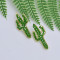 E-5830 Fashion Cute Crystal  Green Acrylic Cactus Shape Drop Earrings for Women Girl Summer Party Jewelry Gift