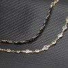 B-1046 Fashion summer beach sexy and charming Rhinestone handmade weave anklets
