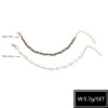 B-1046 Fashion summer beach sexy and charming Rhinestone handmade weave anklets
