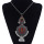 N-7388 Bohemian gold vintage white pearl tassel sun flower bell pendant color necklace women jewelry