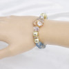 B-1051 4Pcs/Set Boho Style Beaded Adjustable Bracelets For Women Charming Jewelry Accessory