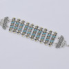 B-1050 Adjustable Section Rhinestone Retro Bracelet Charm Bracelet