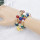 B-1055 3Pcs/Set Boho Beaded heart-shape pendant Bracelets Charming Jewelry Accessory