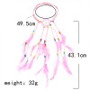 F-0776 Fashion Handmade Ethnic Feather Hairbands Women Boho Hairband Hair Accessory