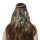 F-0778 Fashion Bohemian Hippie Headband Dreamcatcher Feather Headdress Fashion Peacock Feather Headbands Hair Accessories