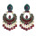 E-5853 Indian Jhumka Earrings for Women Vintage colorful bead Bells Tassel Earring Ethnic Party Afghan Jewelry