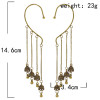 E-5864 Fashion Ethnic Long Jhumka Earrings Indian Jewelry Gypsy Bell Tassel Women Statement Afghan Egypt Turkish Earrings Jewelry