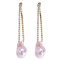 E-5866 Fashion summer Rhinestone Imitation pearls tassel Earrings for Women Wedding Party Jewelry Gift