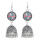 E-5867 Indian Jhumka Earrings for Women Boho Flower Bells Tassel Statement Earring Gypsy Party Jewelry