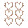E-5868 Fashion Rhinestone Heart Pendant Long Earrings for Women Wedding Party Jewelry Gift