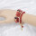 B-1057 4Pcs/Set Boho Style Adjustable Beaded Bracelets Bangle for Women Vacation Jewelry Accessory