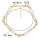 N-7393 Bohemian vintage golden hollow snake pattern chain waist chain dance woman beach party body chain jewelry