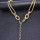 N-7393 Bohemian vintage golden hollow snake pattern chain waist chain dance woman beach party body chain jewelry