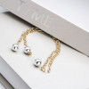 N-7398 Chain Style Exaggerated Pearl Sexy Necklace Party Jewelry
