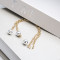 N-7398 Chain Style Exaggerated Pearl Sexy Necklace Party Jewelry