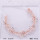 F-0783 Elegant Rose Gold Flower Crystal Pearl Headbands Bridal Party Wedding Hair Accessories