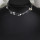 N-7399 Fashion Multilayer Transparent Hose Star Necklace Clavicle Chain