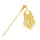 F-0784 Antique Vintage China Ethnic Hair Sticks Carved Flower Pendant Tassel For Women Unique Jewelry Hair Accessories