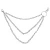 N-7397 Punk Street Waist Chain Women Men Pants Chain Multi Layer HipHop Link Trousers Keychain Jewelry