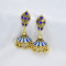 E-5905 Vintage crystal bell tassel earrings party gift women Jewelry