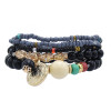 B-1073  European and American Fashion Trend  Beaded Alloy Bracelets Bohemian Ethnic Style Ladies Jewelry Party Gifts
