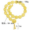 N-7413  Bohemian metal alloy flowers with bells tassel dance waist chain ethnic style woman beach sexy body chain jewelry