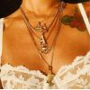 N-7416  Bohemian style multi-layer necklace retro coin pendant necklace geometric collar women jewelry
