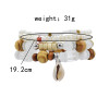 B-1082  Vintage Shell Beads Bracelet For Women New Multilayer Leg Bracelet Bohemian Jewelry