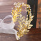 F-0798  Fashion Women Gold Plated leaves Headband Hairband Hair Accessories Jewelry