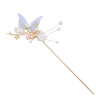 F-0800  New Women Hanfu Pearl Long Tassel Flower Hair Sticks Hairpins Hair Combs Set Chinese Style Hair Accessories
