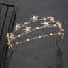 F-0804  New Korean Style Star Shape Crystal Rhinestone Hairbands Crowns Women Bridal Wedding Hair Accessories