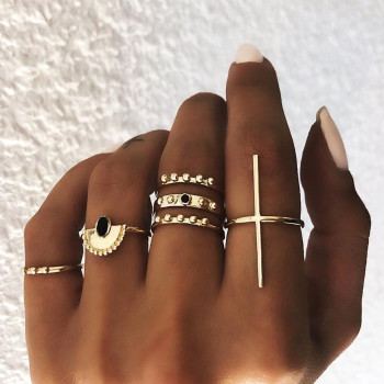 R-1530  Bohemian retro leaves tortoise Fish tail nail ring finger ring punk ring Jewelry gift