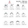 R-1533 12pcs/set Bohemian Vintage Gold Silver Antlers/ fox/ seahorse/ starfish/leaves shape Joint Ring set Short Ring Party Gift Jewelry