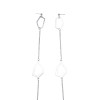 E-5937  Fashion geometric earrings pendant earrings ladies bib chain earrings  jewelry