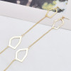 E-5937  Fashion geometric earrings pendant earrings ladies bib chain earrings  jewelry