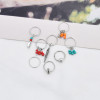E-5936  Boho style hair accessory necklace accessory set