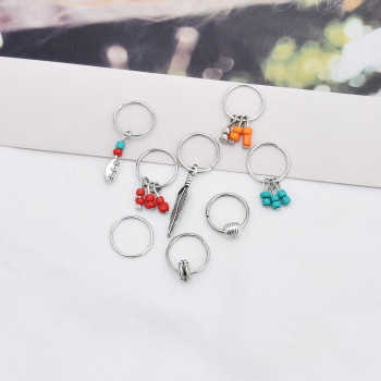 E-5936  Boho style hair accessory necklace accessory set