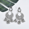 E-5946  Vintage Palace Silver Zamak Indian Bells Tassel Earrings With Bird Cage For Women Jewelry