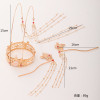 F-0816 Hanfu Accessories Golden Crane Hair Crown Antique Luxury Pearl Two-step Shake Bride Xiuhe Dress Headdress