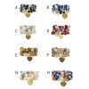 B-1089  3Pcs/Set Bohemian Acrylic Stone Heart Charms Statement Bracelets&Bangles for Women Party Jewelry Gift