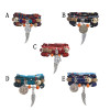 B-1093 5 layers rice beads crystal beaded coin wings pendant bracelet party gift women jewelry