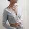 N-7444 Silver Layered Letter Necklace for Women Girls Thin Choker Chain Lovely Cherry Dice Fashion Pendant Necklaces