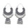 E-5973 Indian Jhumka Jhumki Drop Earrings for Women Bells Long Tassel Statement Earring Gypsy Tribal Jewelry Gift