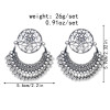 E-5996 Vintage Hollow Dangle Earrings for Women Indian Ethnic Jhumka Bells Tassel Drop Earrings Jewelry