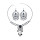 N-7452 Bohemian Vintage silver color Black green red Rhinestone tassel necklace hoop earring set female gypsy party Jewelry set