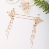 F-0837 Hot sale antique style headdress Hanfu headdress hair comb comb set ancient style hairpin Hanfu hair accessories