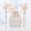 F-0837 Hot sale antique style headdress Hanfu headdress hair comb comb set ancient style hairpin Hanfu hair accessories